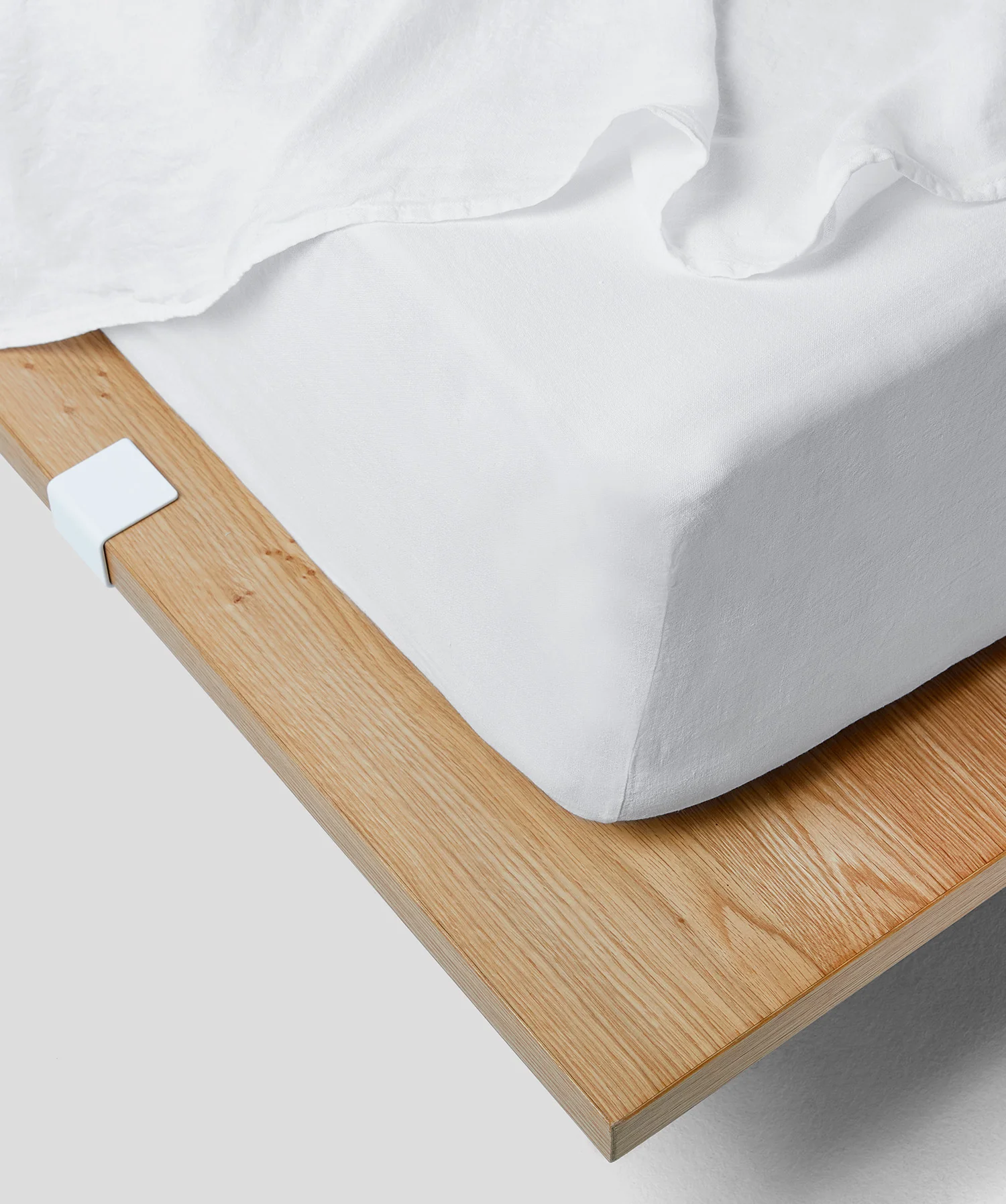Linen Duvet + Sheet Set - King - White - Image 3